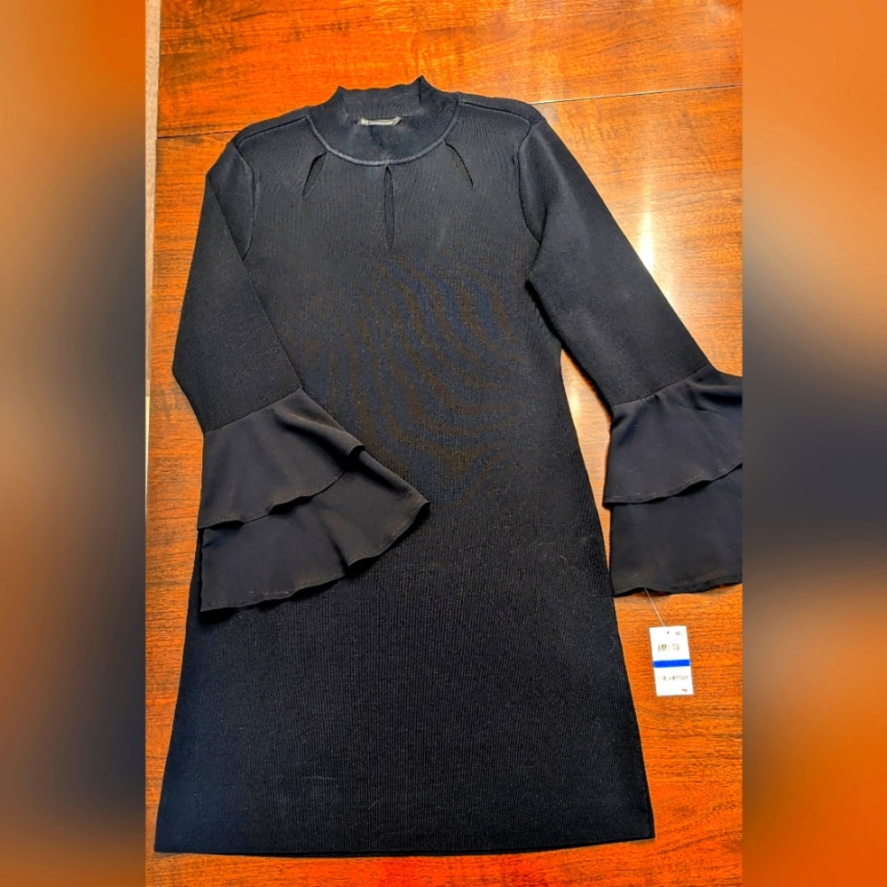 NWT Women's INC black dress